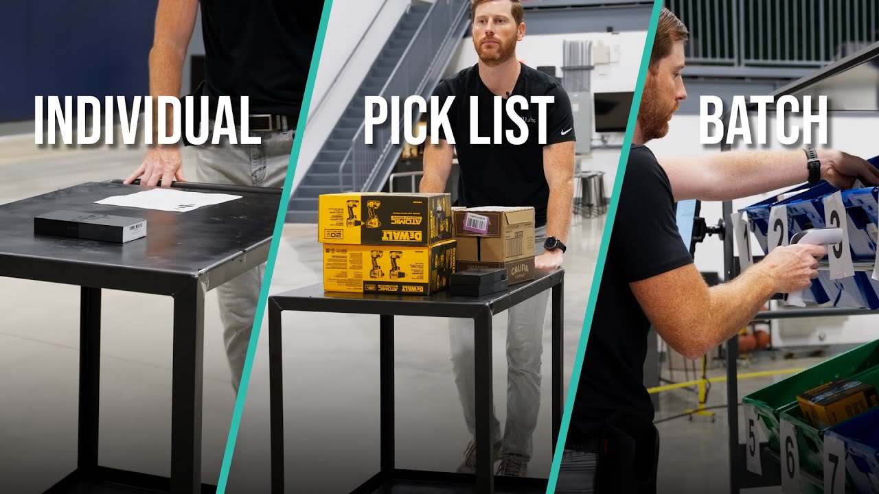 Batch Picking vs Single Order vs Pick List: See Who Wins