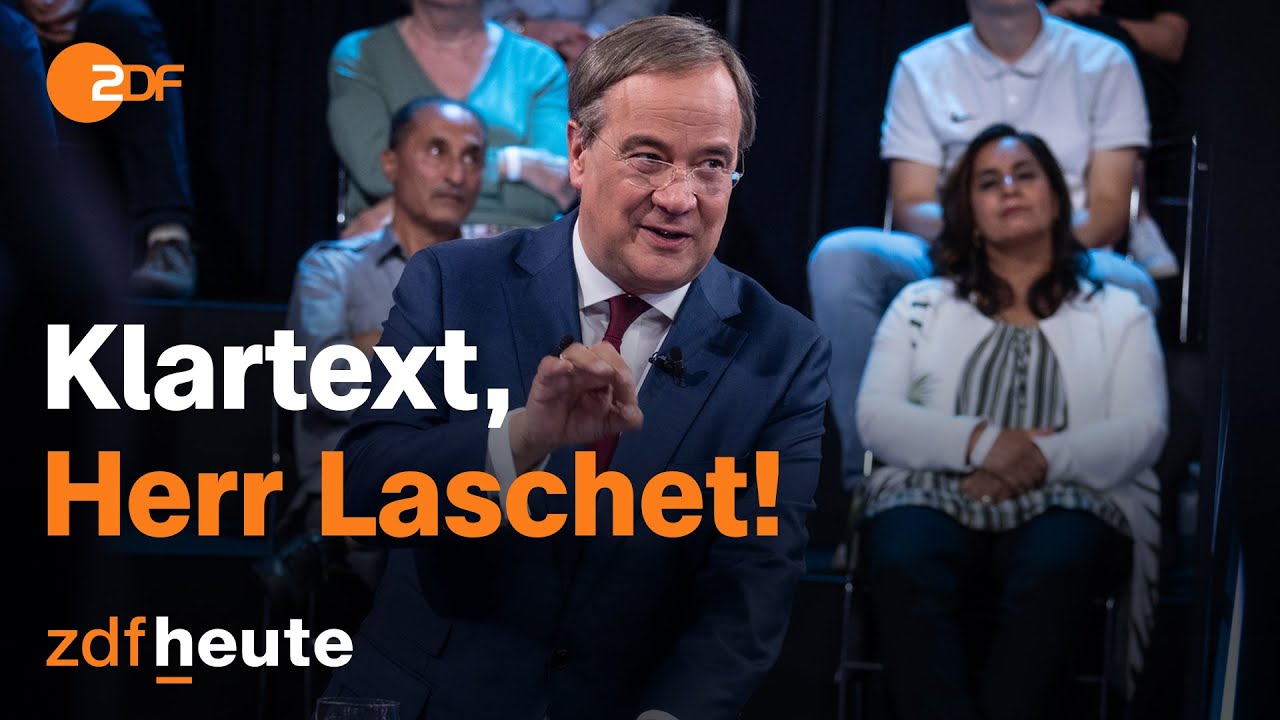 Armin Laschet Nicht Mit Afd Reden Klartext Mit Dem Cdu Csu Kanzlerkandidaten Youtube