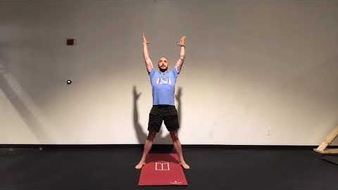 Squat to Overhead Reach