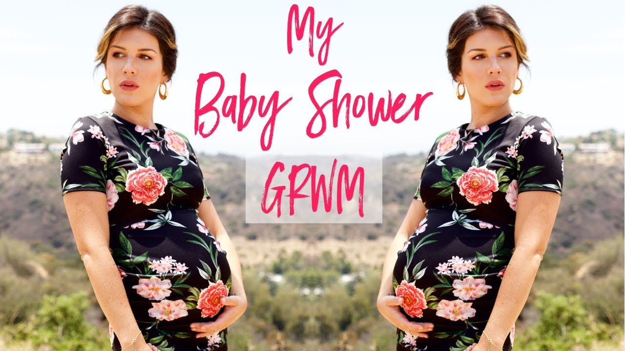 Grwm For My Baby Shower Pretty Hair Pink Makeup Tutorial Grwm For My Baby Shower Pretty Hair Pink Makeup Tutorial