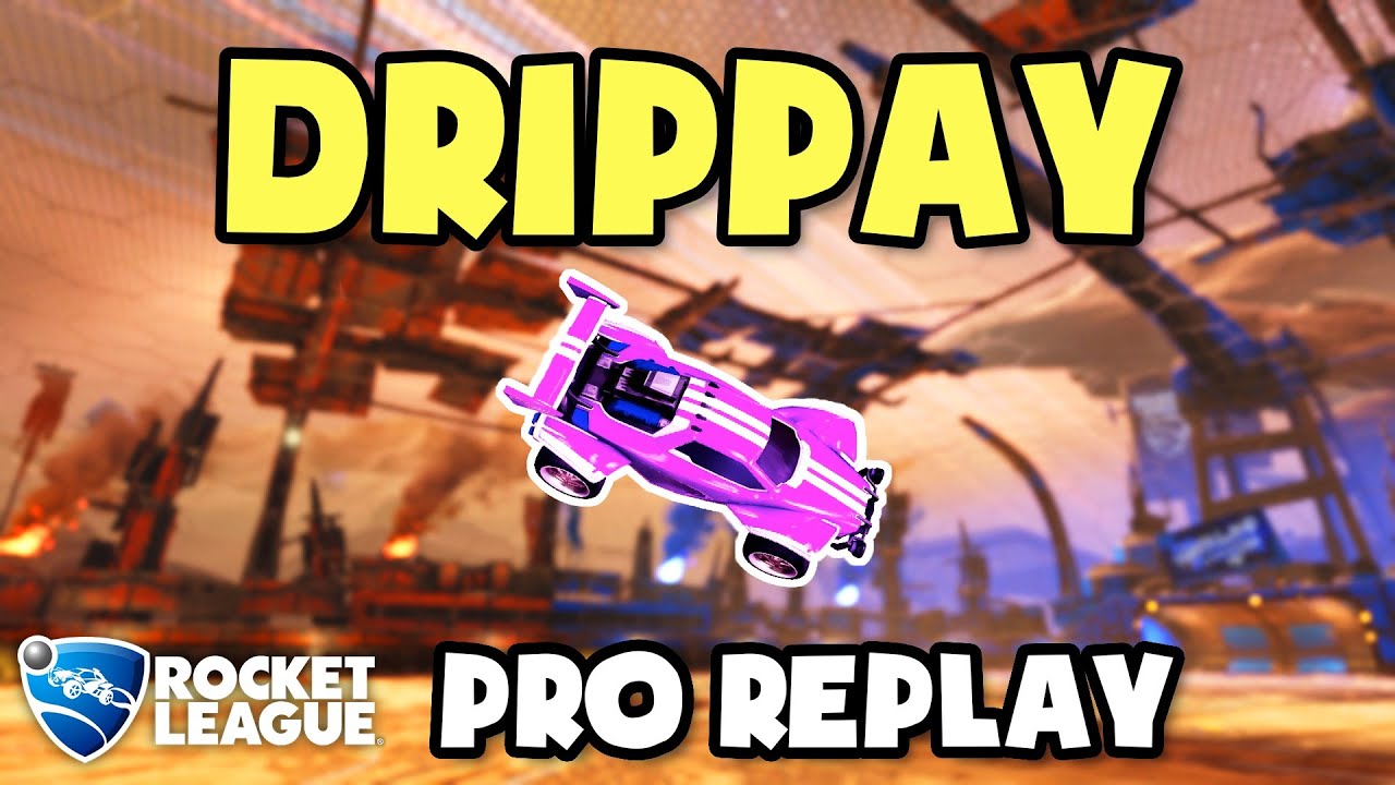 Drippay Pro Ranked 2v2 POV #83 - Rocket League Replays