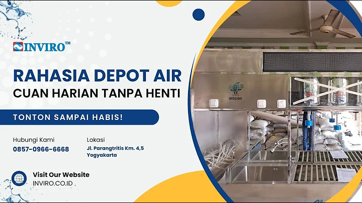 Paket Usaha Depot Air Minum RO 4000 GPD Modern.