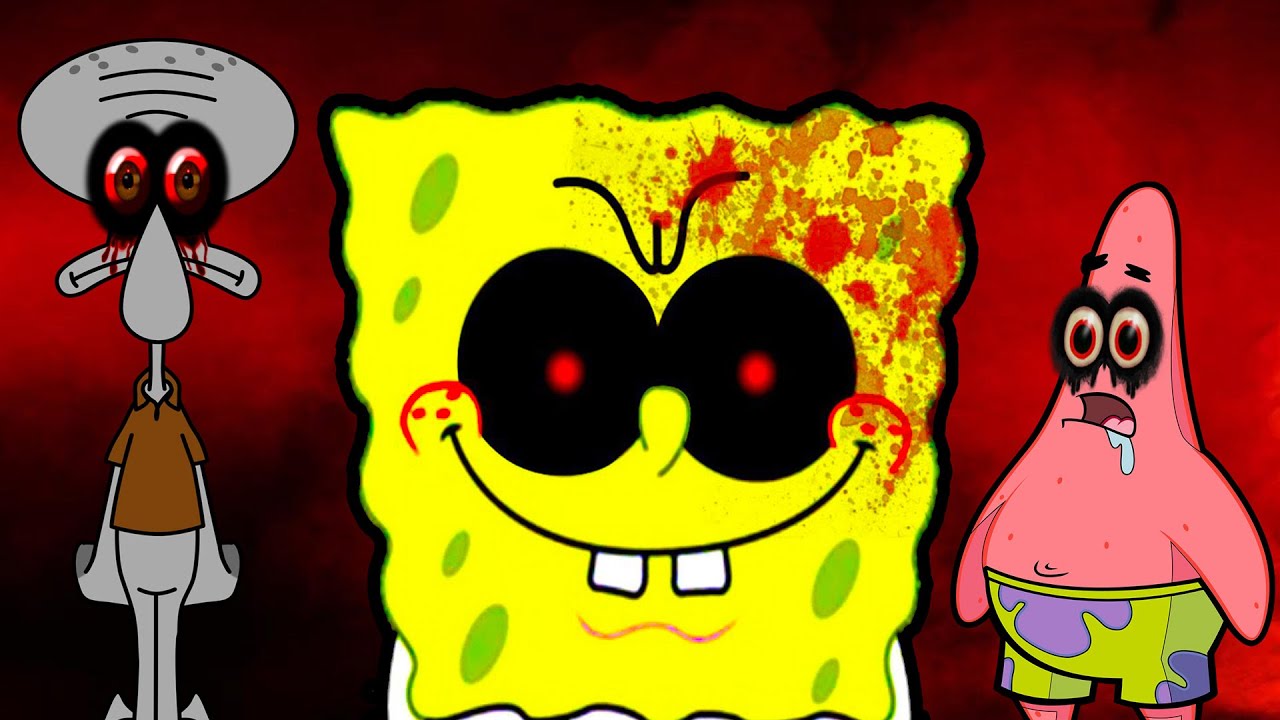 scary spongebob game