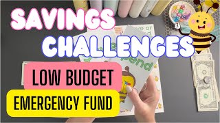 Savings Challenges Low Budget Emergency Fund Episode 27