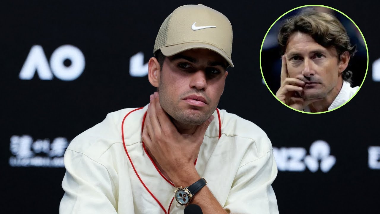 Что Карлос Алькарас сказал о расставании с Хуаном Карлосом Ферреро перед Открытым чемпионатом Авс...