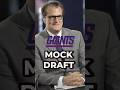 UPDATED Giants Mock Draft via ESPN's Mel Kiper
