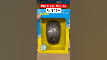 Zebronics BOLD Wireless Mouse in Dmart #zebronics #bold #wireless #mouse #dmart #shorts #viral