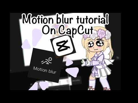 Motion blur tutorial on CapCut! | #gachaclub #gachaedit #gachalife #edit #gacha #tutorial