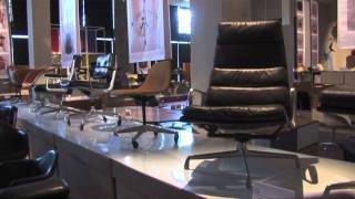 Daniel Ostroff - producer and editor of http://eamesdesigns.com - describes a rare Eames chair at COLLECTING EAMES THE JF 