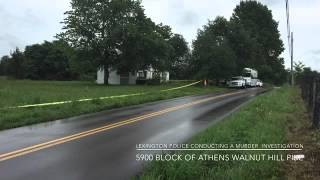 Lexington police conducting a murder investigation