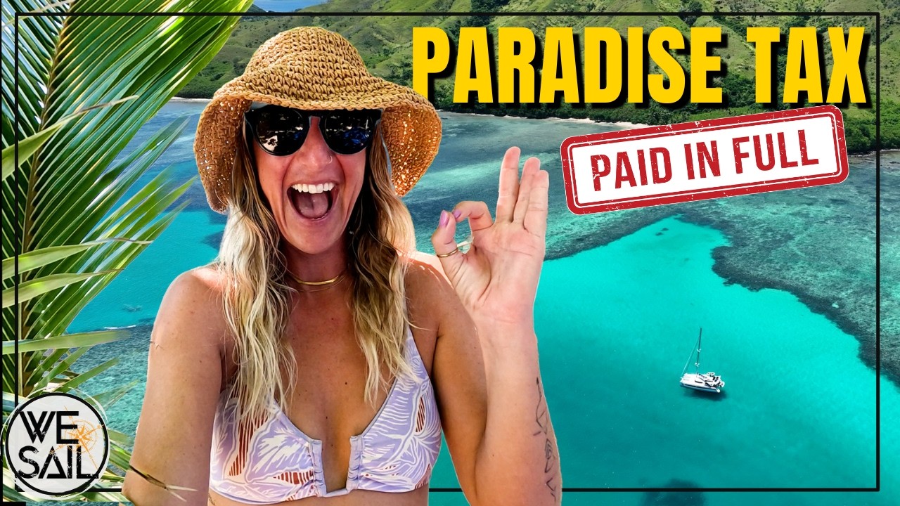 ⁣Sailing Fiji After the Storm | Sun, Turquoise Water & Beach Cocktails - WE|Sail Ep. 339