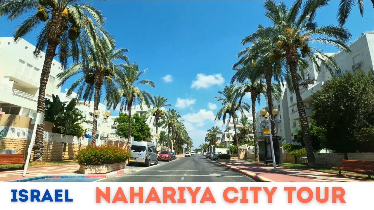 Israel 🇮🇱 NAHARIYA City Tour ||| НАГАРИЯ Обзор
