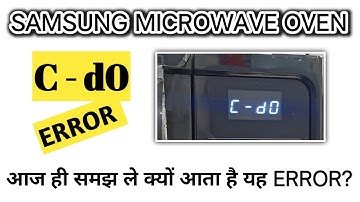 Microwave Oven Repair | Samsung C-d0 Error Code Solution | PCB Hacks