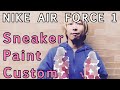 【スニーカーペイントカスタム】NIKE AIR FORCE 1 ''Strawberry''