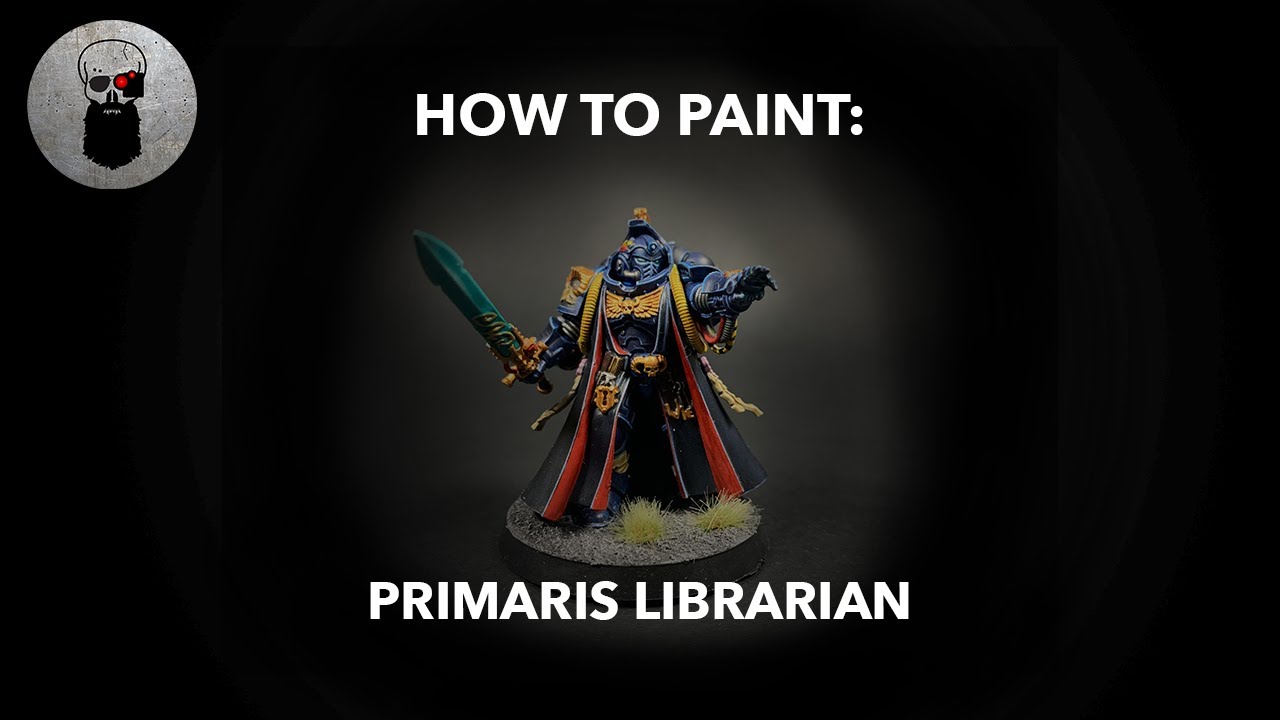 Contrast+ How to Paint: Primaris Librarian - YouTube