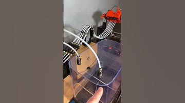 Prusa MK3S+ MMU2S Slot buffer, Polybox and PTFE setup   #3dprinting #mmu2s #prusai3mk3 #prusa