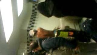 Dude Showerin Ina Public Bathroom Haa