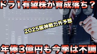 【チーム年俸3位が自由契約？】2025年阪神タイガースのドラフト戦略と戦力外選手予想！【プロ野球】