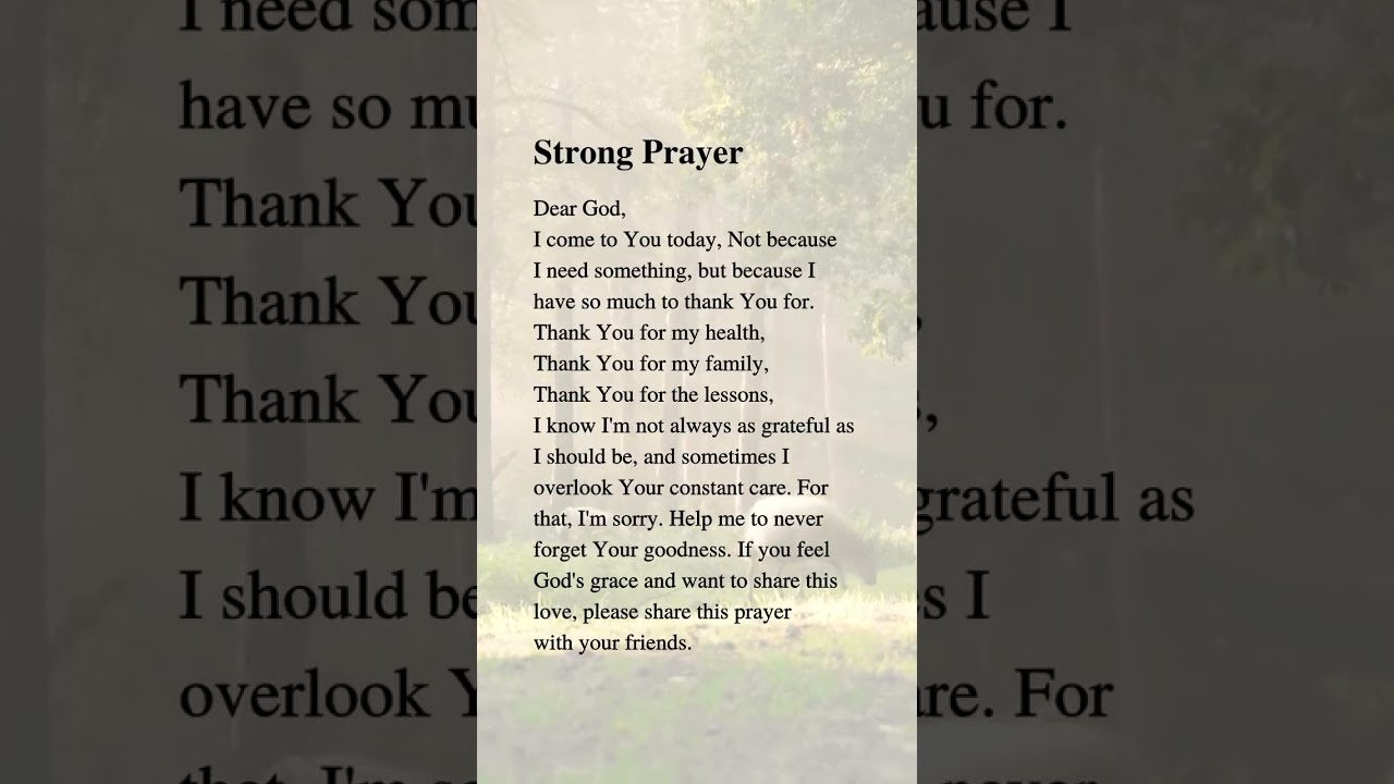 Thank You God For Everything In My Life Prayer Jesus Lovejesuschrist Thankujesus