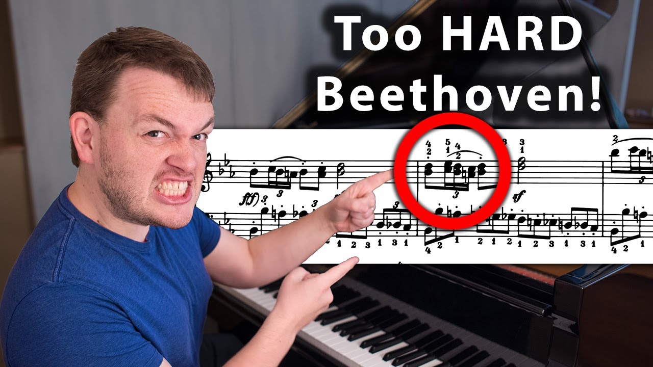Бетховен написал нечто настолько СЛОЖНОЕ, что никто не может это сыграть.
