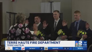 Terre Haute Fire Department Swears In 11 New Firefighters
