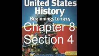 American Studies - Chapter 8 - Section 4