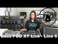 Line 6 bass pod xt live  pdalez vers le mtal