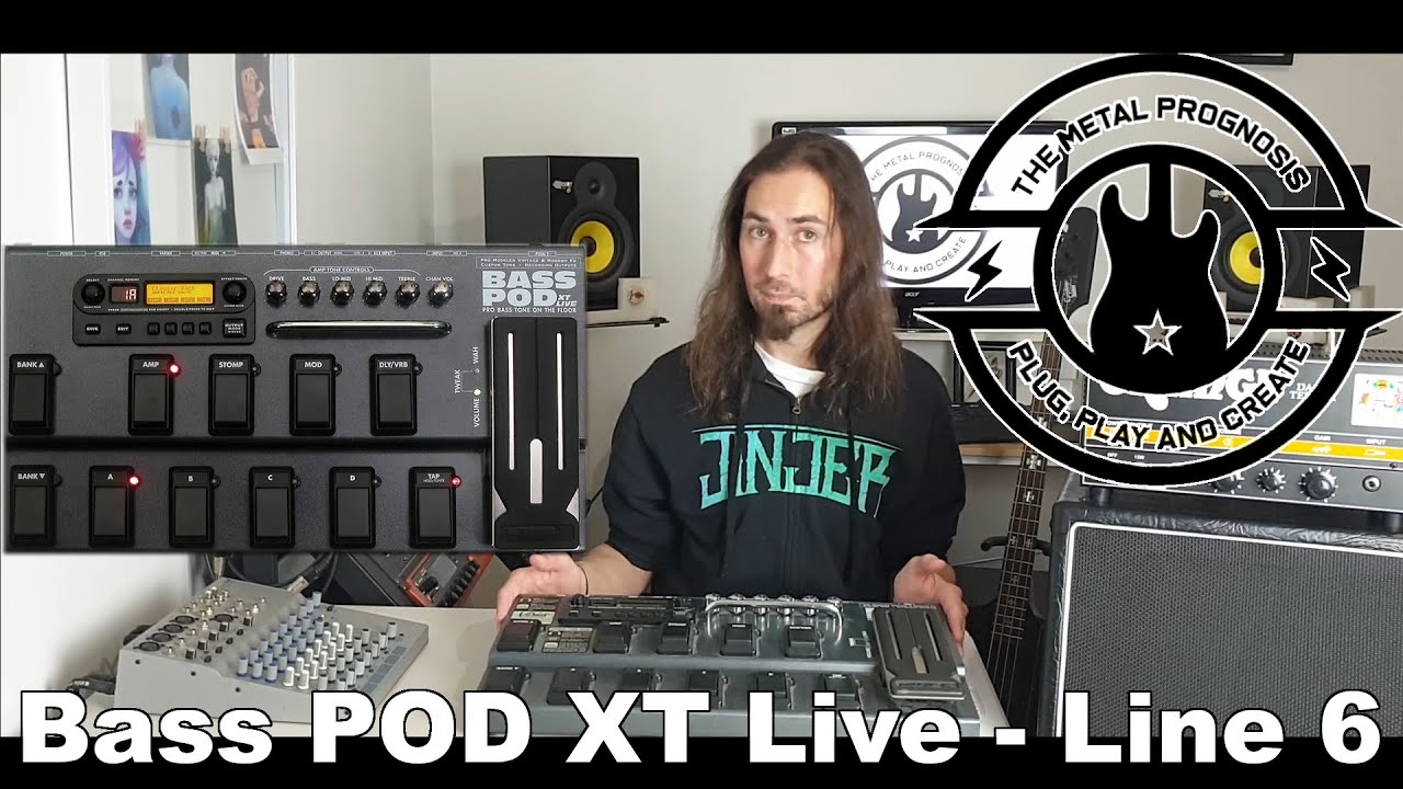 Line 6 Bass Pod XT Live - Pedal to the Metal - YouTube