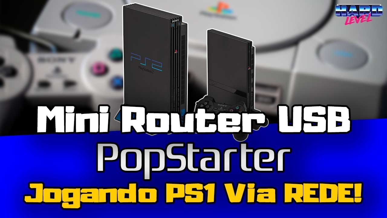 Mini Router USB! Como configurar e usar jogos de PS1 com POPSTARTER ...