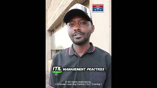 ITIL® V4 testimonial #clctraining #clc #ittraining