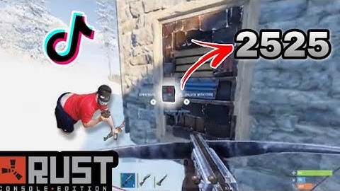 Bro guessed the code [RUST CONSOLE TIKTOKS]