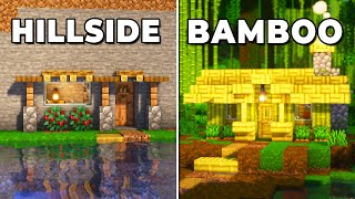 3 Simple Starter Bases for Survival Minecraft! #19