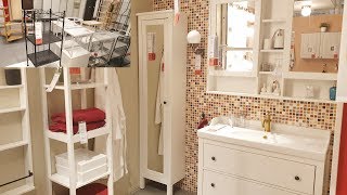 جميع أفكار وحيل إيكيا لتنظيم الحمام/طرق رائعة لاستغلال المساحات الضيقة⭐IKEA bathrooms 2020