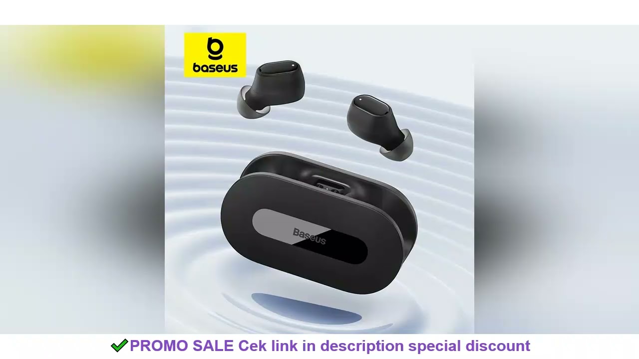 Baseus Bowie EZ10 TWS Earphone Bluetooth 5.3 Wireless Headphone Fast Charge Mini in Ear Earbuds Spor