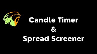 Candle Timer And Spread Indicator for MT4 MT5 and for Tradingview Candle Timer And Spread Indicator for MT4 MT5 and for Tradingview