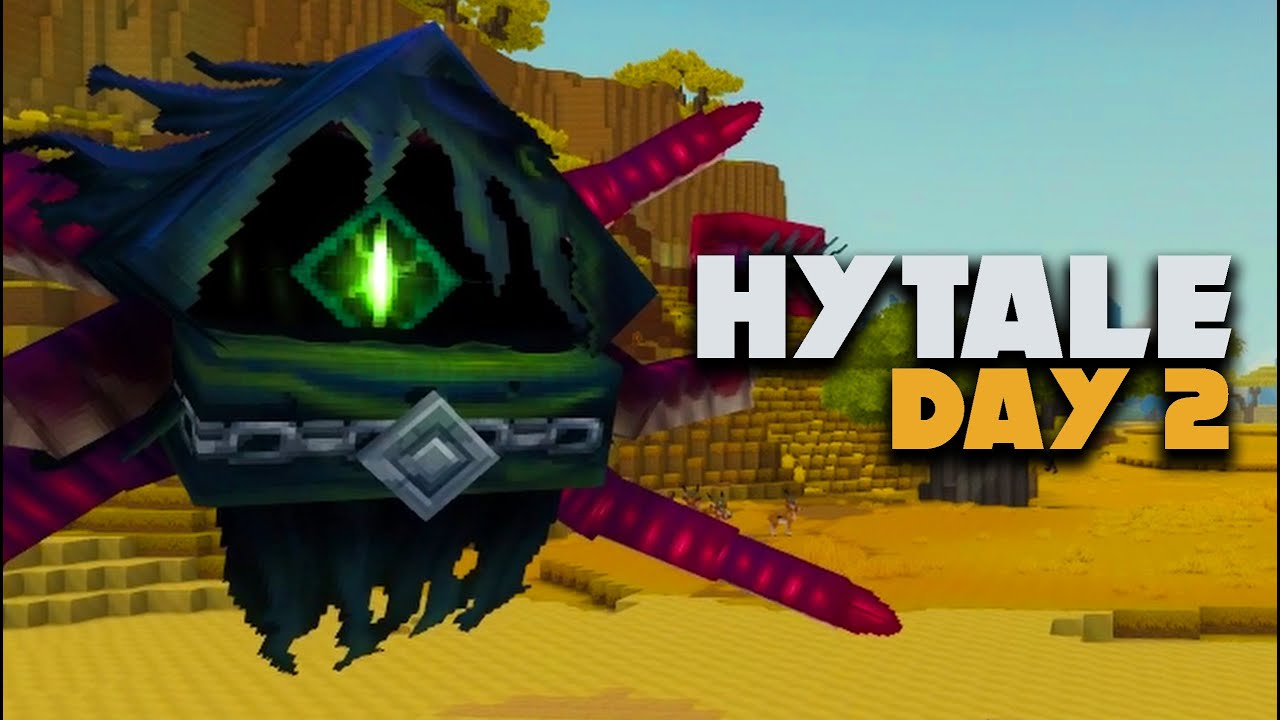 A Minecrafter Plays Hytale... - Day 2