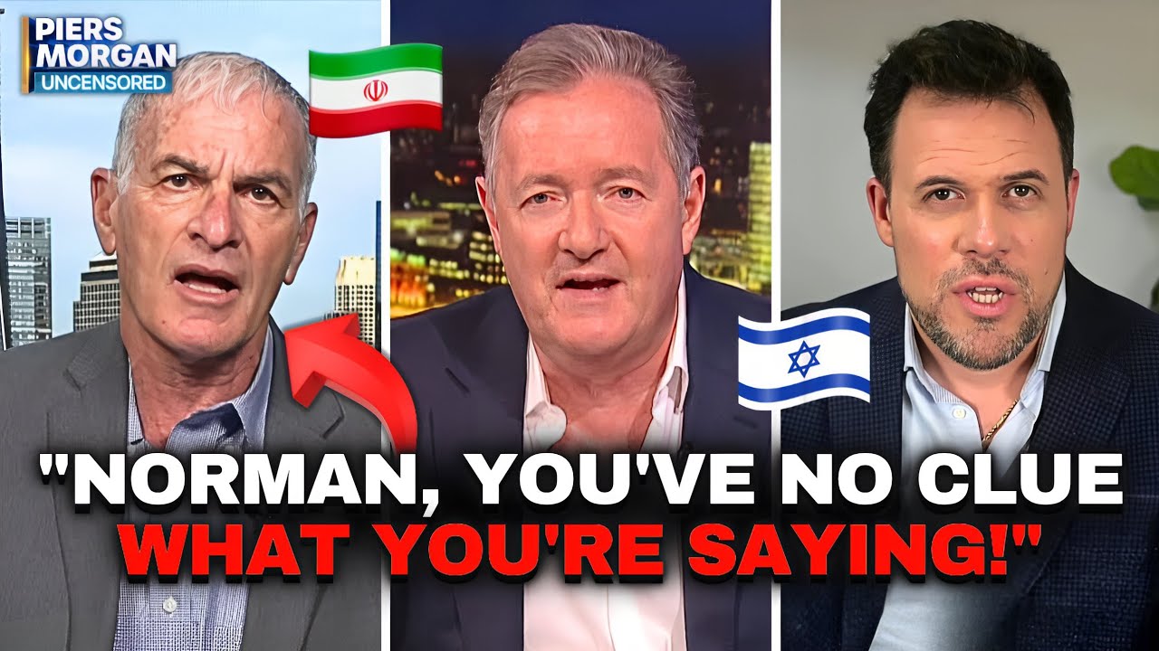 Norman Finkelstein SPEECHLESS as IDF Colonel Dismantles His 🇮🇷 IRGC Talking Points!