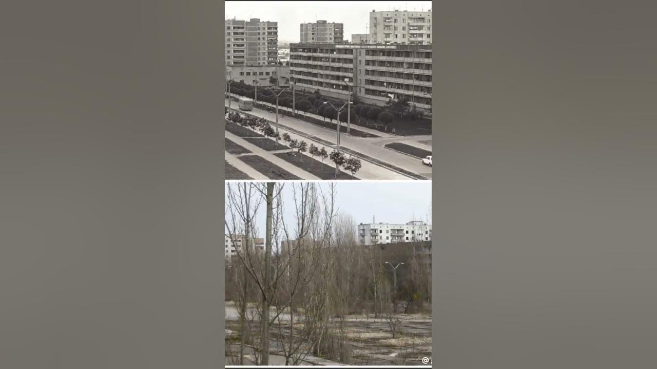 Припять до и после - YouTube