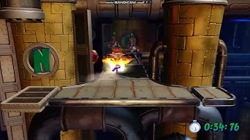 Crash Bandicoot 2: Piston It Away: Time Trials: (1:12:23) (Platinum Relic)