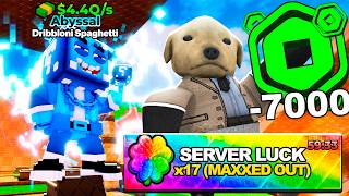 Compre El X16 De Suerte En La Zona Abyssal Y Consegui Esto En Kick A Lucky Block