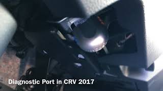 Diagnostic Port in CRV 2017