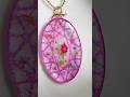【UVレジン】シリコンソフトモールドでペンダントを作りました☆彡