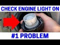 Check Engine Light On - Easy Fix! P0440 P0441 P0442 P0443 P0446 P0453 P0455 P0456