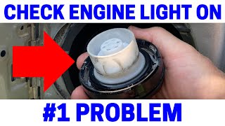 Check Engine Light On  Easy Fix! P0440 P0441 P0442 P0443 P0446 P0453 P0455 P0456