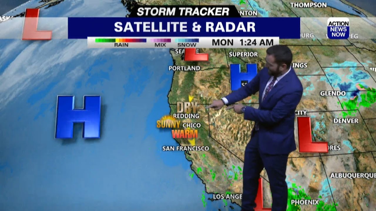 Storm Tracker Forecast: Bright & warmer start to April! - YouTube