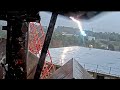 Lightning Strikes Near Young Red-tailed Hawk (Caught On Cam!) June 30, 2025 #cornellhawks