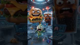 Diabetes Ka Attack? Burger Boss Ki Reality Check!☠️💀#animation #AI #aiart