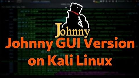 Johnny GUI Versionon Kali Linux