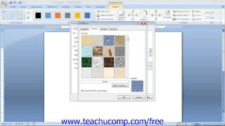 Word 2007 Tutorial The Format Shape Dialog Box-2007 Only Microsoft Training Lesson 13.9