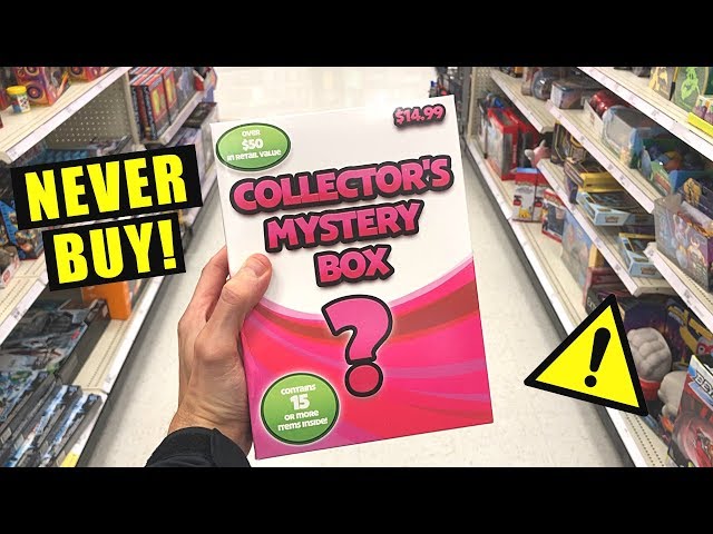SERIOUSLY DO NOT BUY THIS* Opening NEW Collector's Mystery Box AT